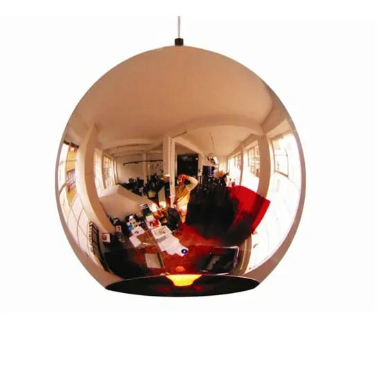 Lustre de bola de vidro criativo restaurante café bar estação corredor bola lustre lâmpada