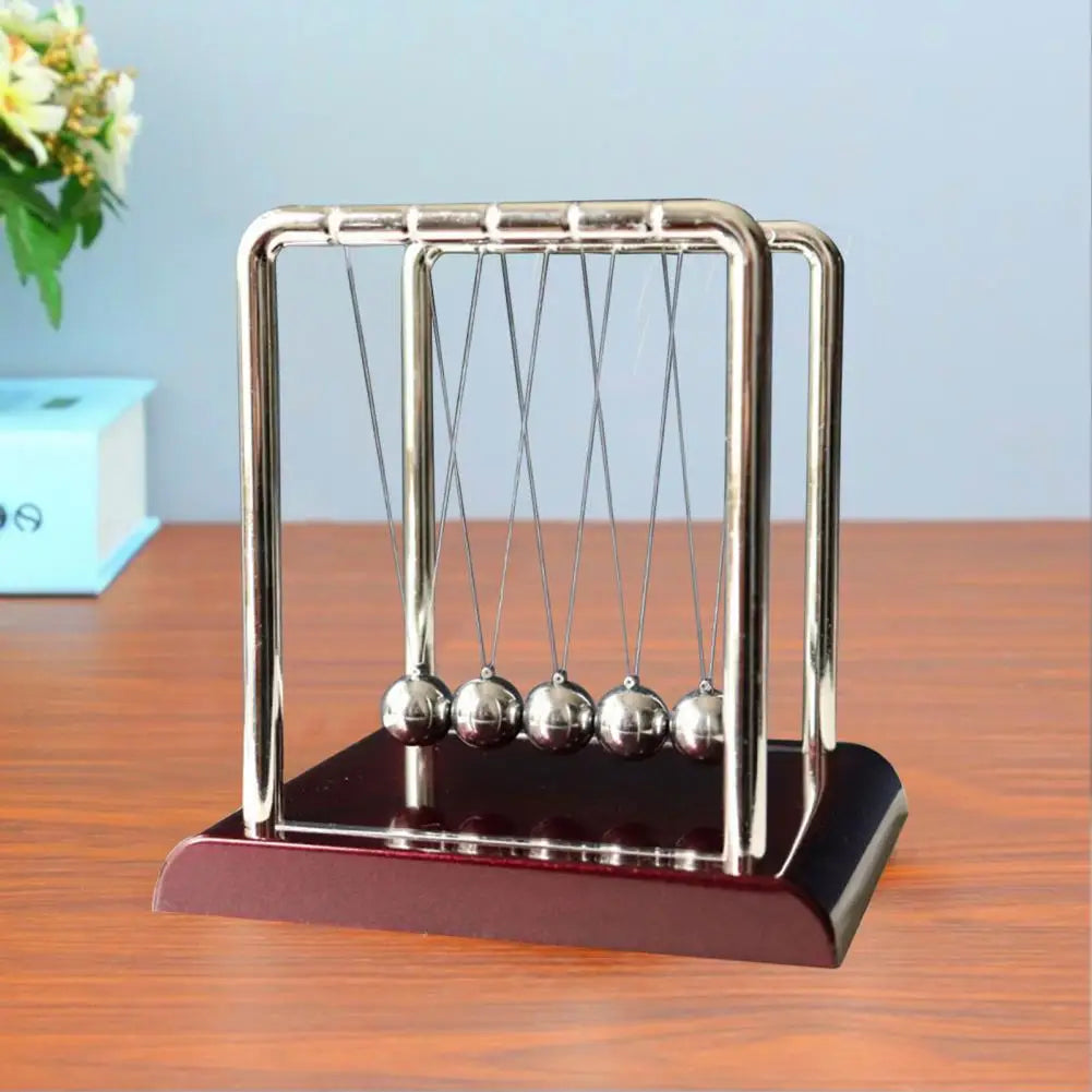 Esfera modelo de pêndulo de newton, berço de newton, bola de equilíbrio para decoração