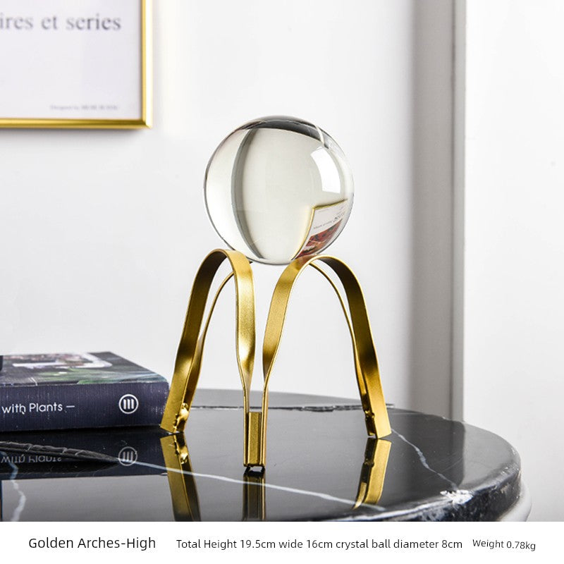 Bola de cristal de decoração de armário de vinho de escritório escandinavo de alta qualidade