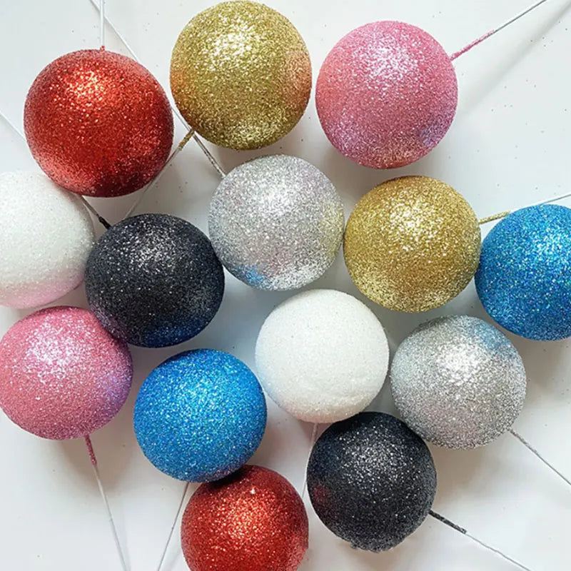 Conjunto de bolas para topper de bolo, 20 peças, esferas de 2cm-4cm, festa de casamento