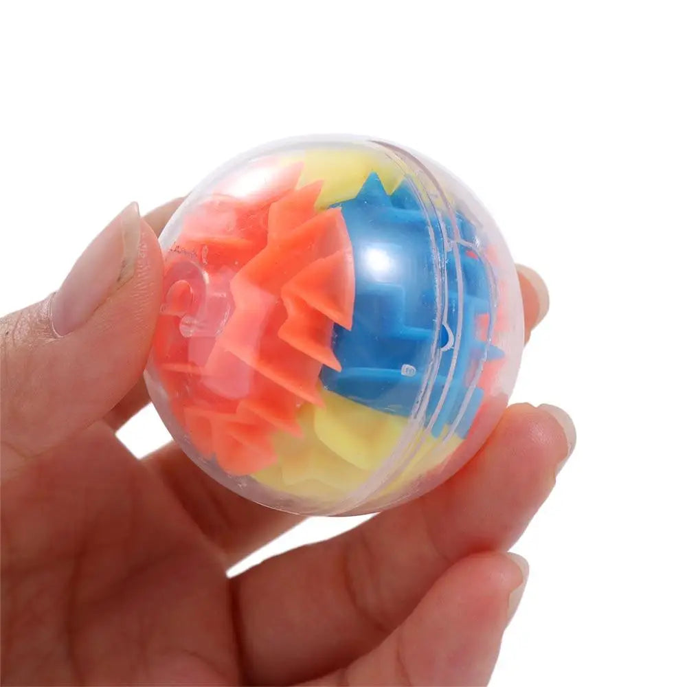 Mini bolas de rolamento brinquedos transparente redondo velocidade cubo labirinto bola de rolamento brinquedos 3d jogo de bola de rolamento