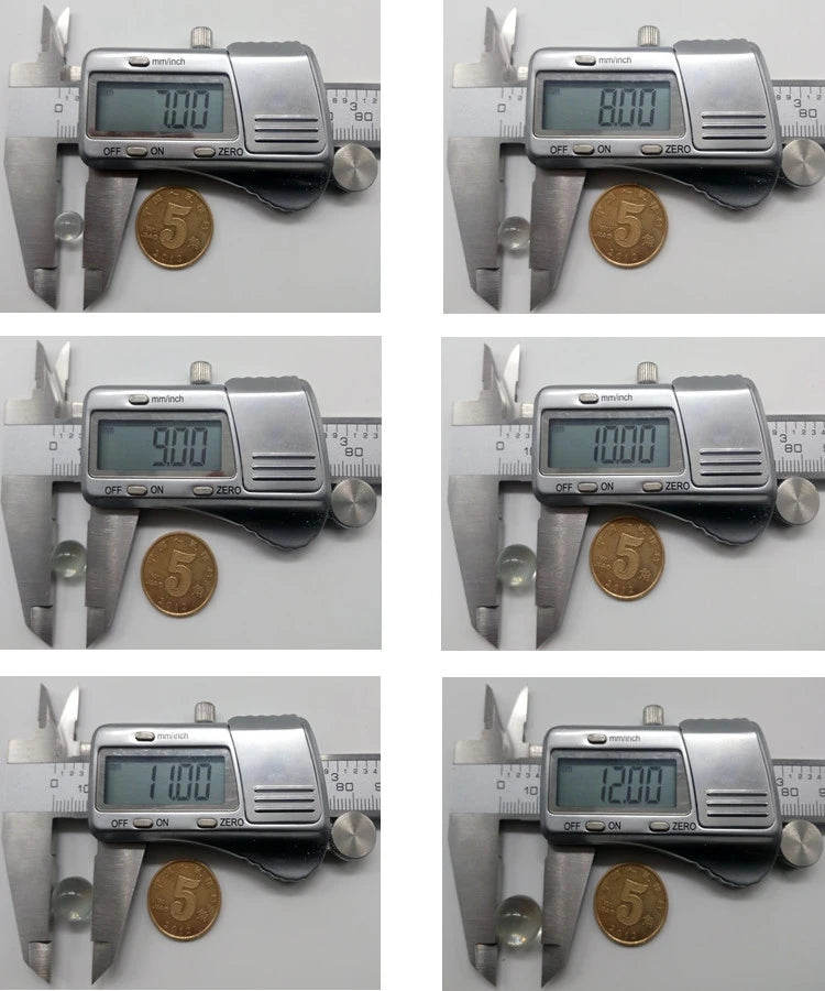 10cm Bolas de vidro de alta precisão Bolas de vidro de laboratório decorativa