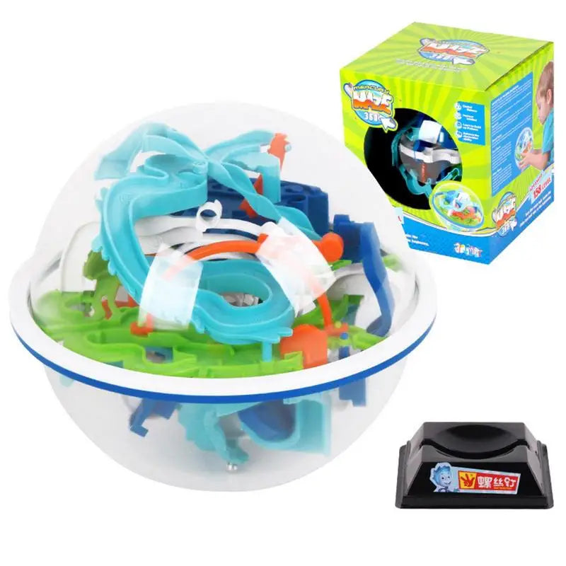 Labirinto de bola para crianças 100-158 obstáculos jogos de rotação esfera