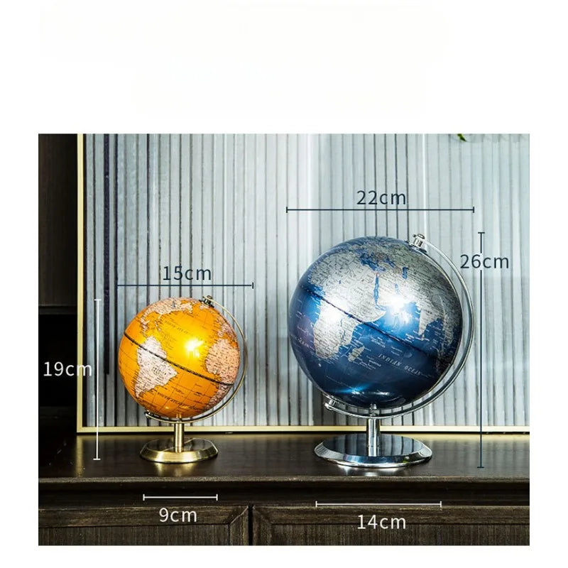 Lindos globos multilíngues para estudantes de geografia