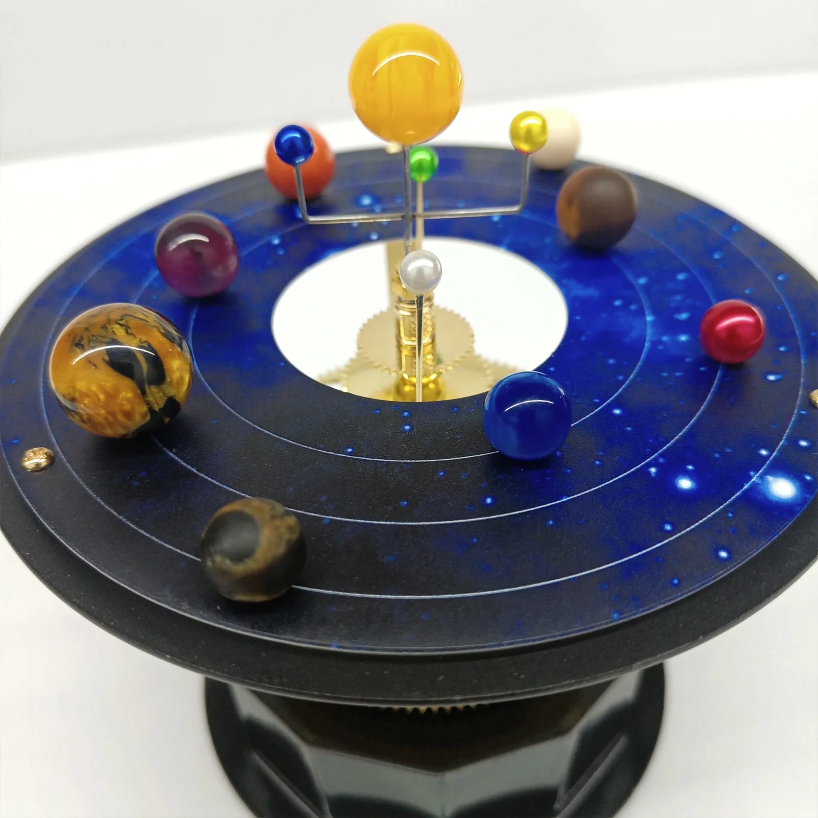 Modelo de simulação de universo, ornamento, sistema solar, decoração.