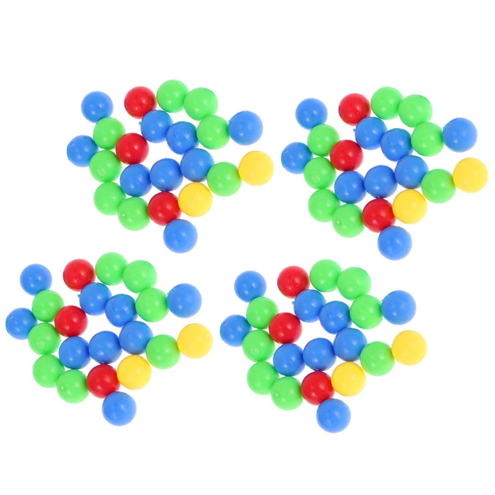Jogo de tabuleiro bolas mármores damas imitação pérola