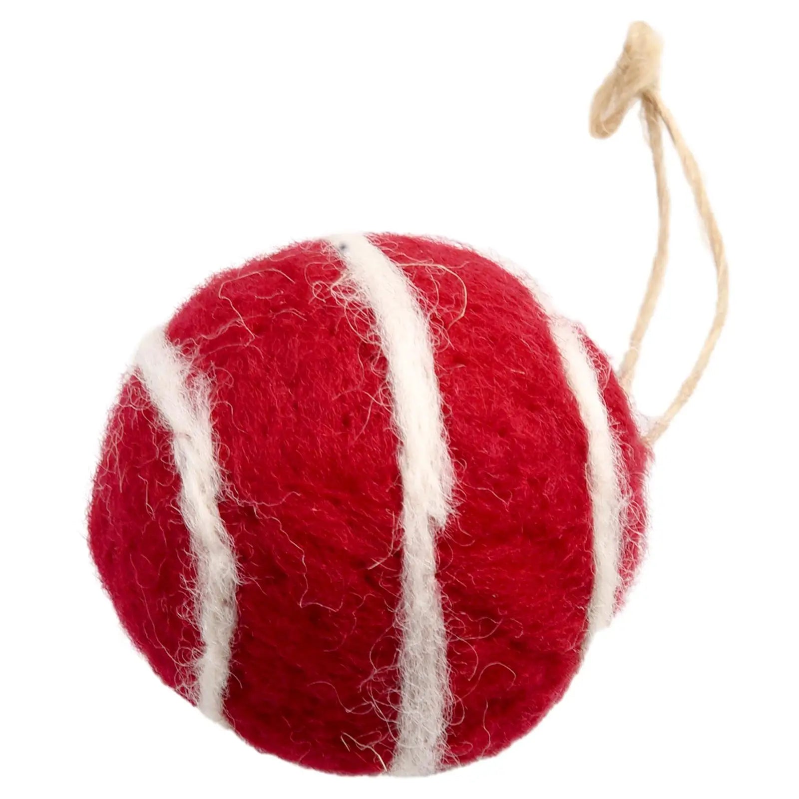 6/36 pçs bolas de natal bola de feltro de lã globo de neve decorações de árvore
