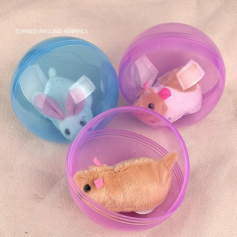 Bolas de hamster brinquedo elétrico de pelúcia hamster