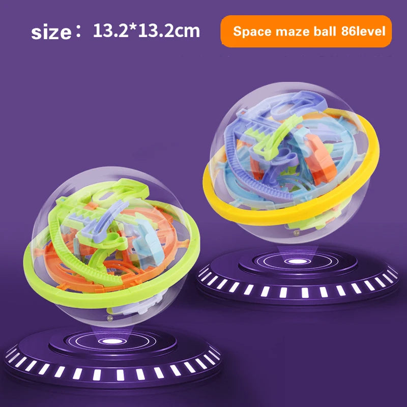 Novo original Esfera magica 3d espaço missão labirinto
