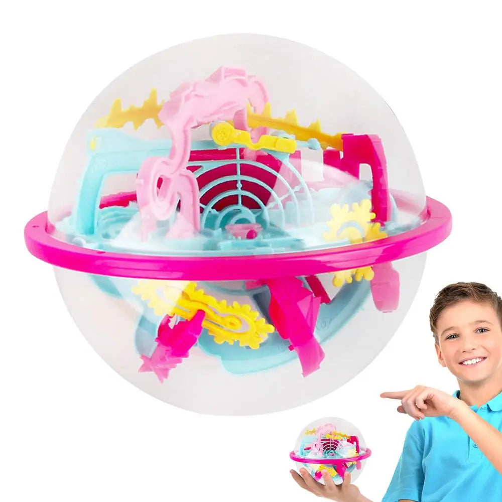 Labirinto de bola para crianças 100-158 obstáculos jogos de rotação esfera