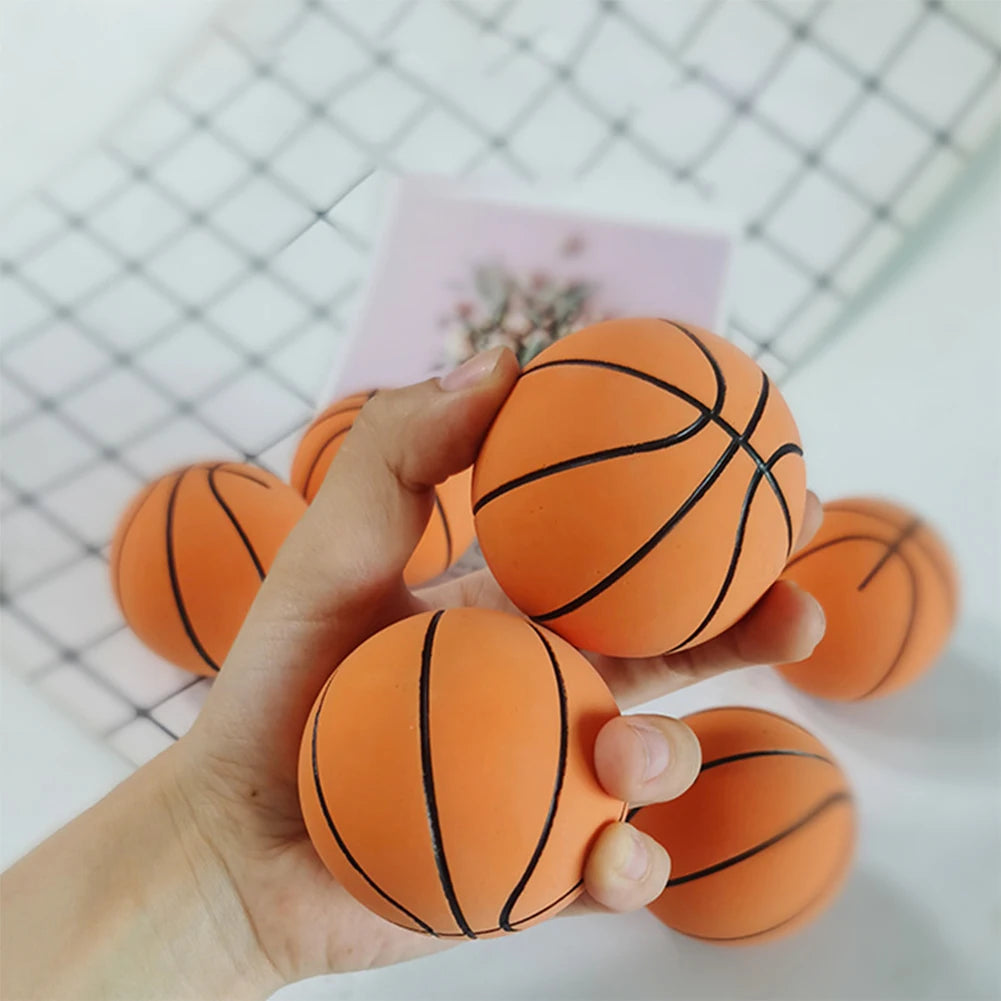 6cm de alta elasticidade mini basquete borracha mini esportes brinquedo de basquete