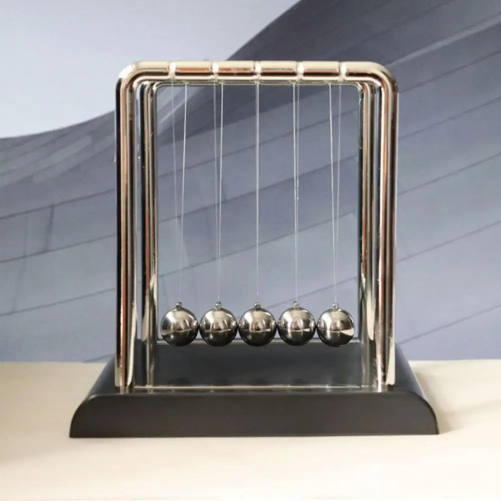 Esfera modelo de pêndulo de newton, berço de newton, bola de equilíbrio para decoração