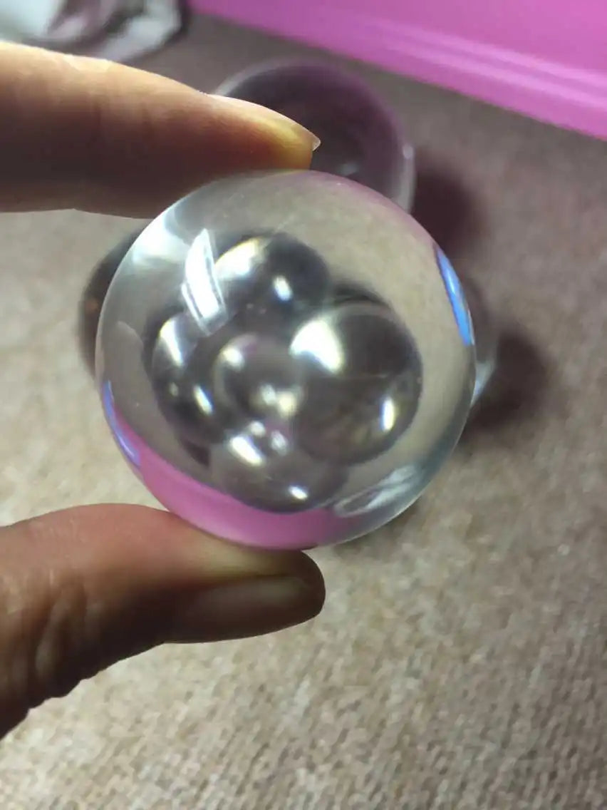 Bola de cristal k9 transparente, 40/50/60mm ásia, esfera mágica