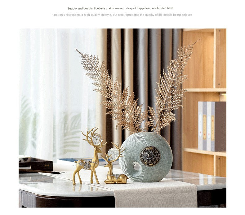 vaso de sala de estar de grau superior em formato esfera