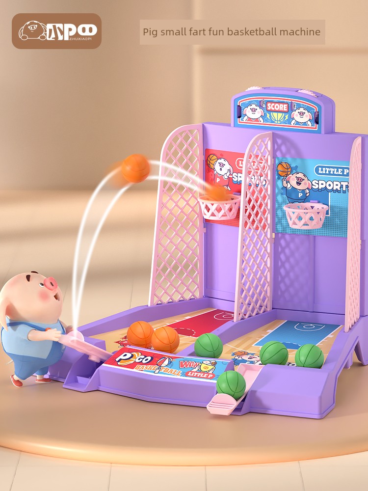 Mesa de tiro correspondência interativo duplo basquete brinquedos