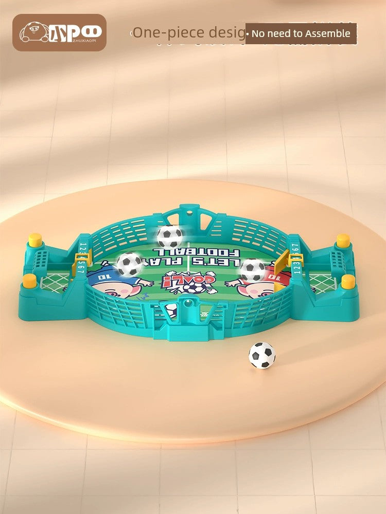 Mesa de futebol combinando brinquedos educativos interativos