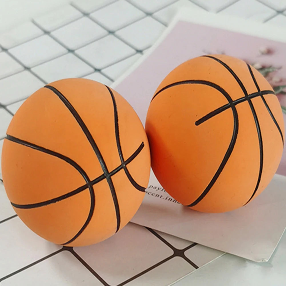 6cm de alta elasticidade mini basquete borracha mini esportes brinquedo de basquete
