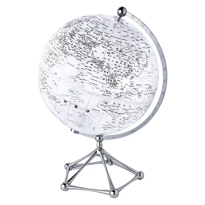 Globo hd 20cm grande estudante ensino globo