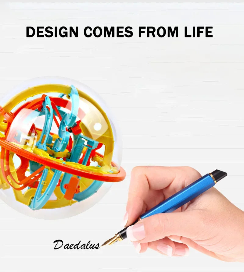 168 3D labirinto mágico intelecto bola esfera globo brinquedos para crianças