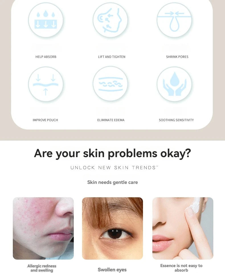 2 pçs lce globos para tratamentos faciais bolas de resfriamento para rosto