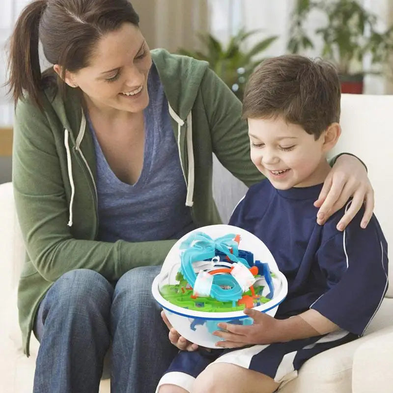 Labirinto de bola para crianças 100-158 obstáculos jogos de rotação esfera