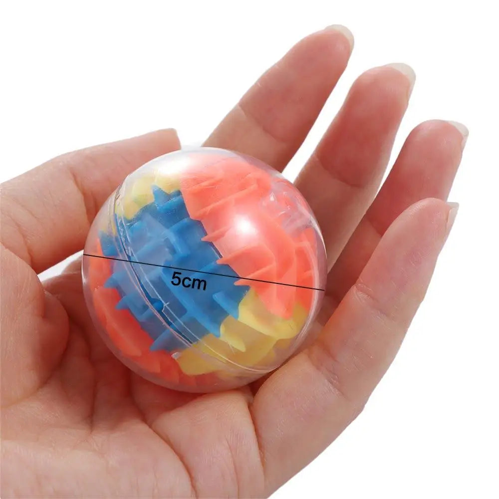 Mini bolas de rolamento brinquedos transparente redondo velocidade cubo labirinto bola de rolamento brinquedos 3d jogo de bola de rolamento