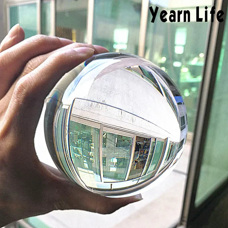 Bola de cristal k9 transparente, 40/50/60mm ásia, esfera mágica