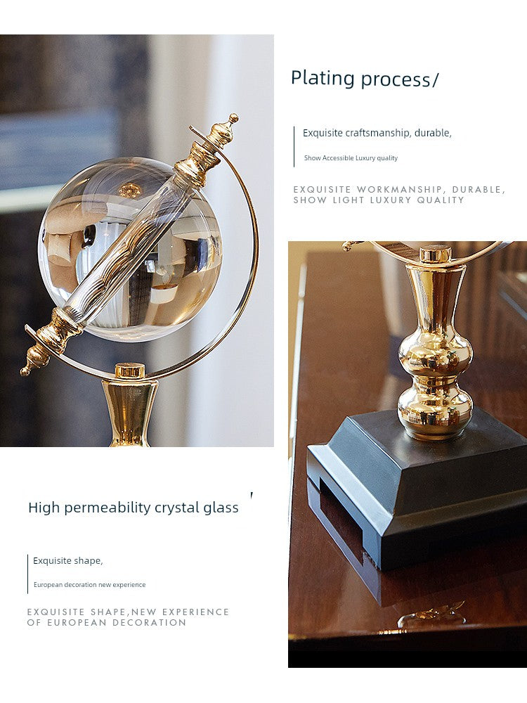 Armário de vinho com decoração de cristal europeu