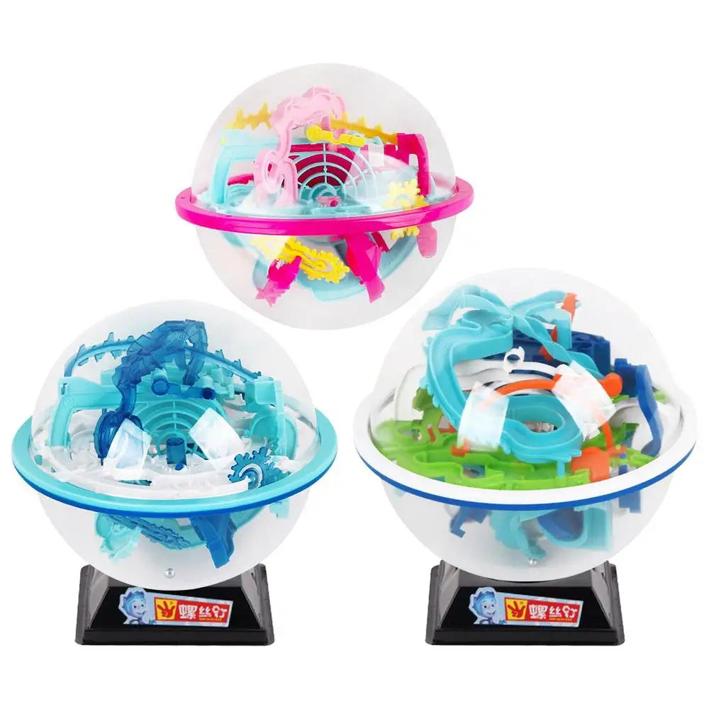 Labirinto de bola para crianças 100-158 obstáculos jogos de rotação esfera