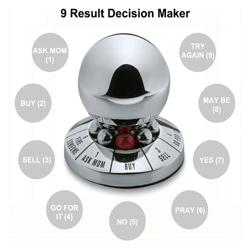 1 pçs bola profecia destino decisão esfera para decoração escritório ou casa