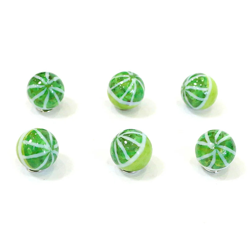 6 pçs bola de mármore de vidro
presentes de ano decoração para jardim