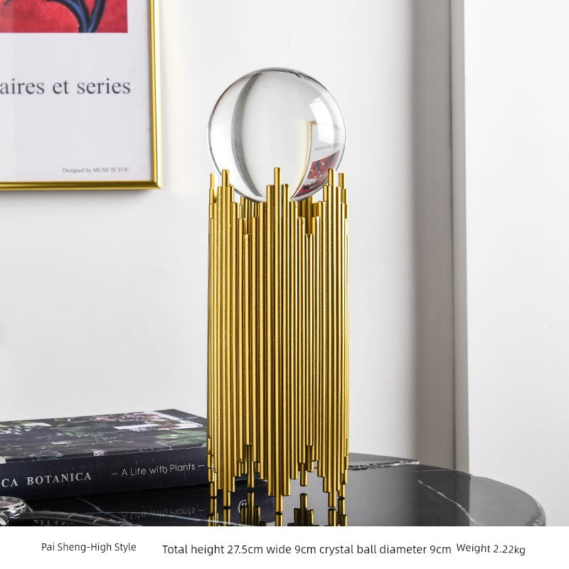 Bola de cristal de decoração de armário de vinho de escritório escandinavo de alta qualidade