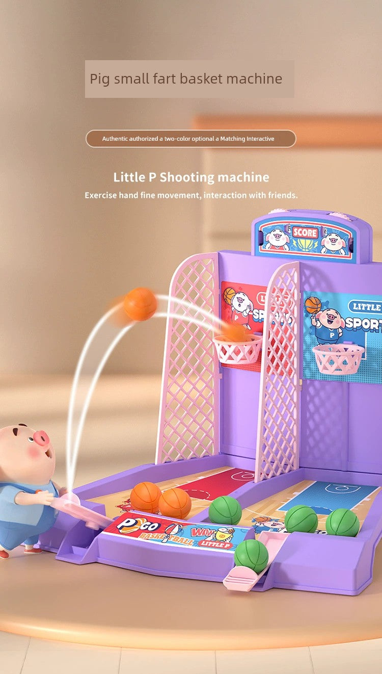 Mesa de tiro correspondência interativo duplo basquete brinquedos