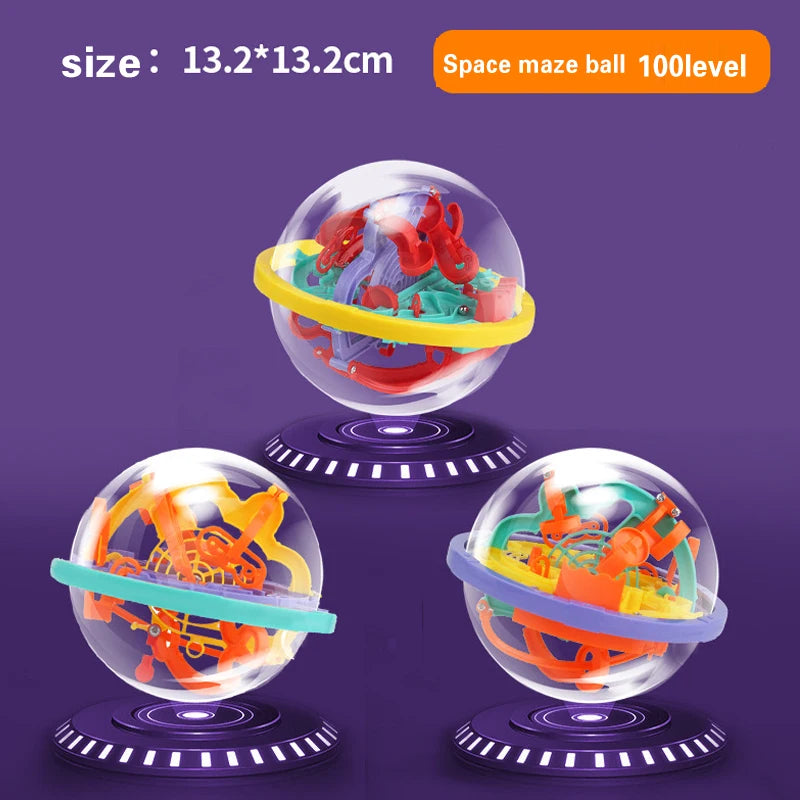 Novo original Esfera magica 3d espaço missão labirinto