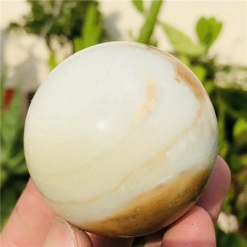 Alta qualidade natural Azul Caribe Calcite Esfera Céu Azul Cura Quartzo Cristal para Decoração