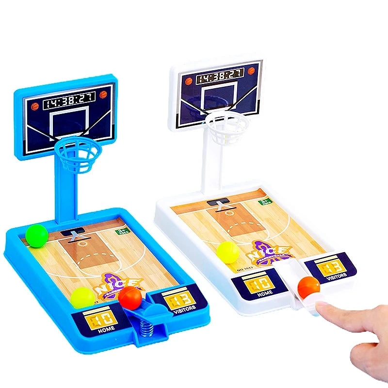 Jogo de basquete desktop brinquedo bola mini máquina