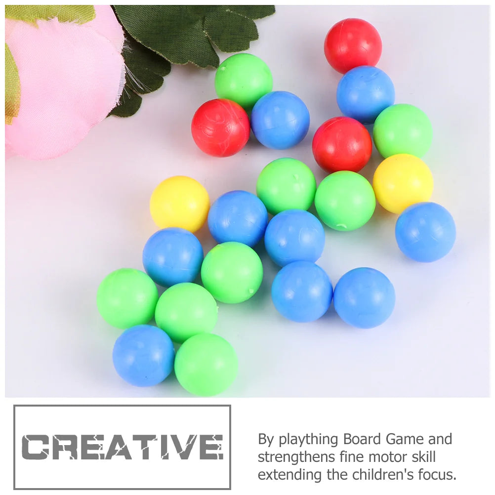 Jogo de tabuleiro bolas mármores damas imitação pérola