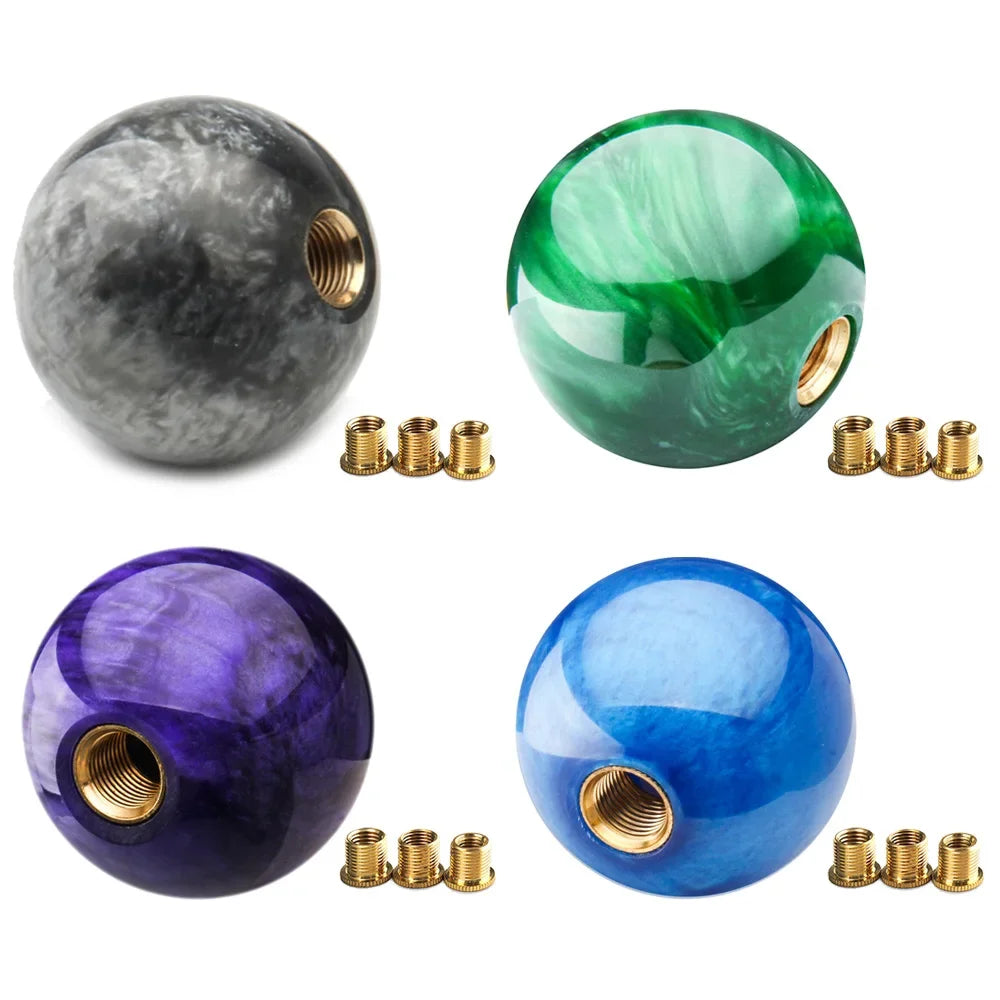 Bola de mármore acrílico universal 54mm peças de reposição automática para carro manual shoot lance engrenagem