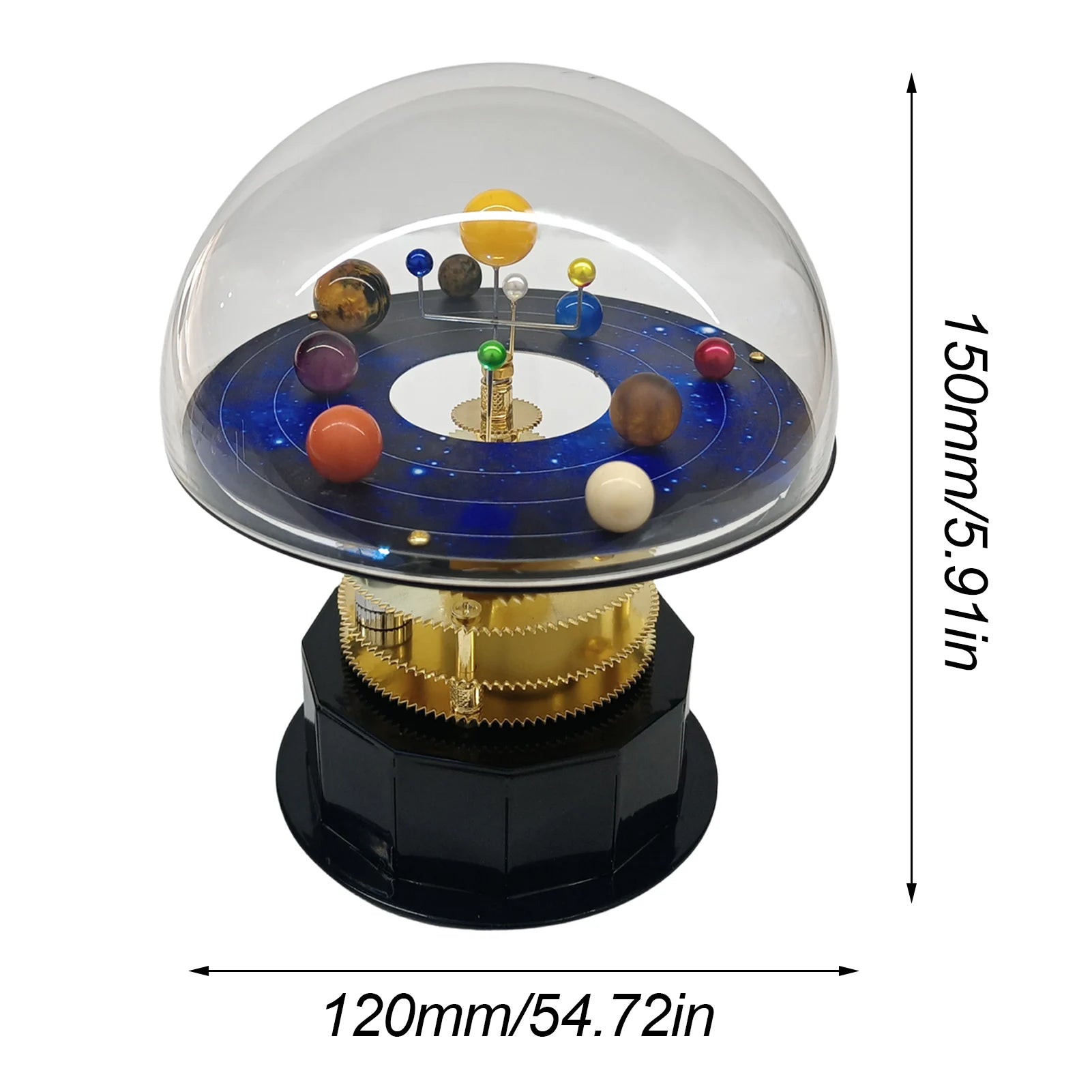 Modelo de simulação de universo, ornamento, sistema solar, decoração.