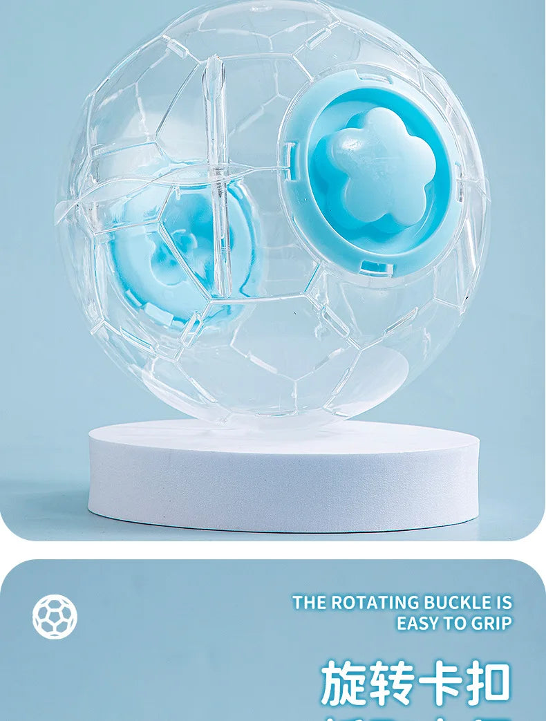 Brinquedo de hamster, bola de corrida, roda de rolamento, pequenos produtos para animais de estimação
