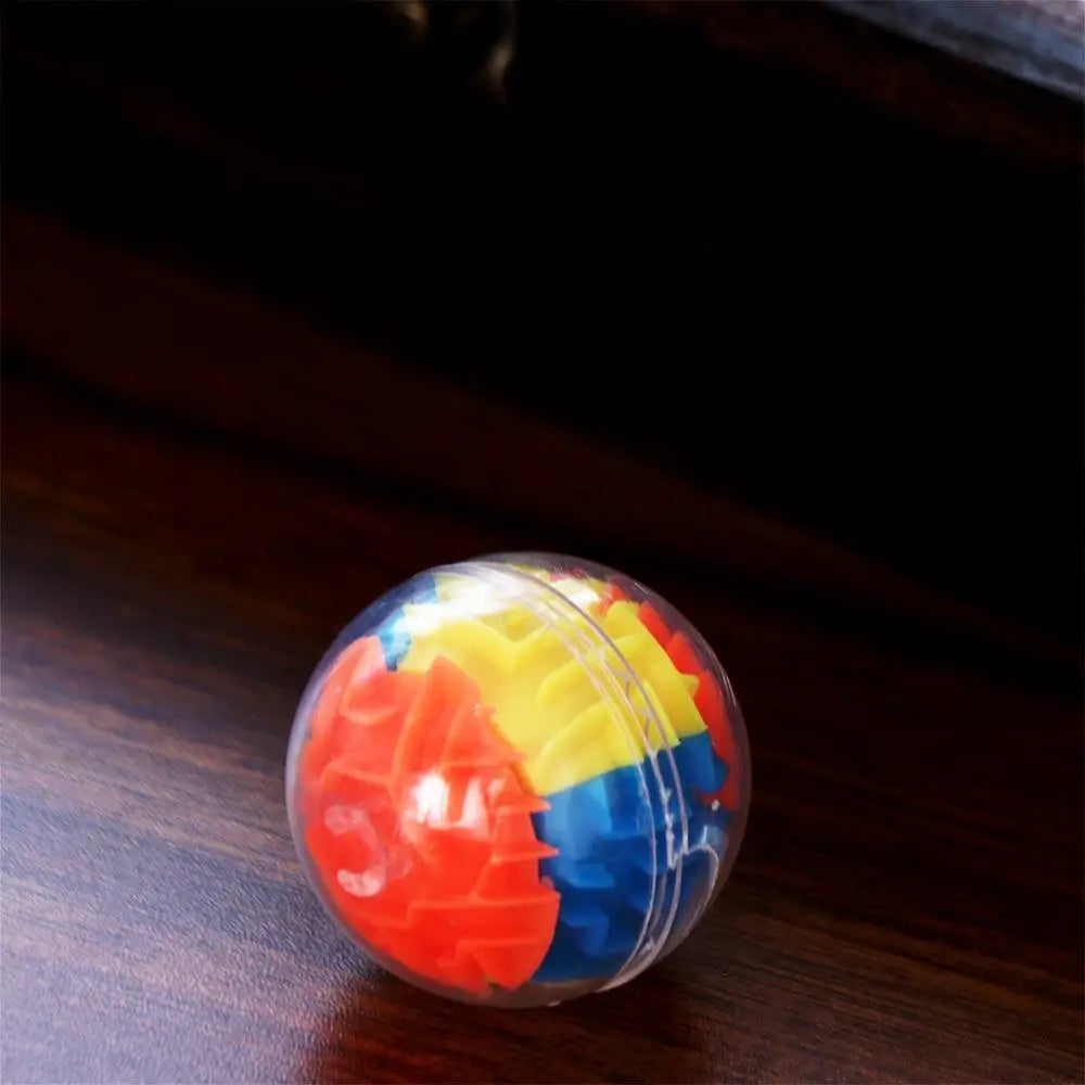 Mini bolas de rolamento brinquedos transparente redondo velocidade cubo labirinto bola de rolamento brinquedos 3d jogo de bola de rolamento