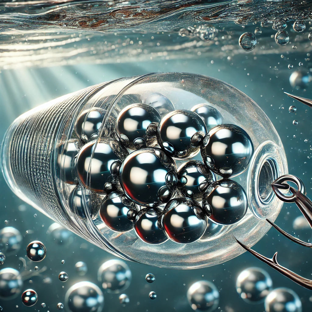 ESFERAS DE AÇO METÁLICA P/ ISCAS ARTIFICIAIS (GRADE G1000)