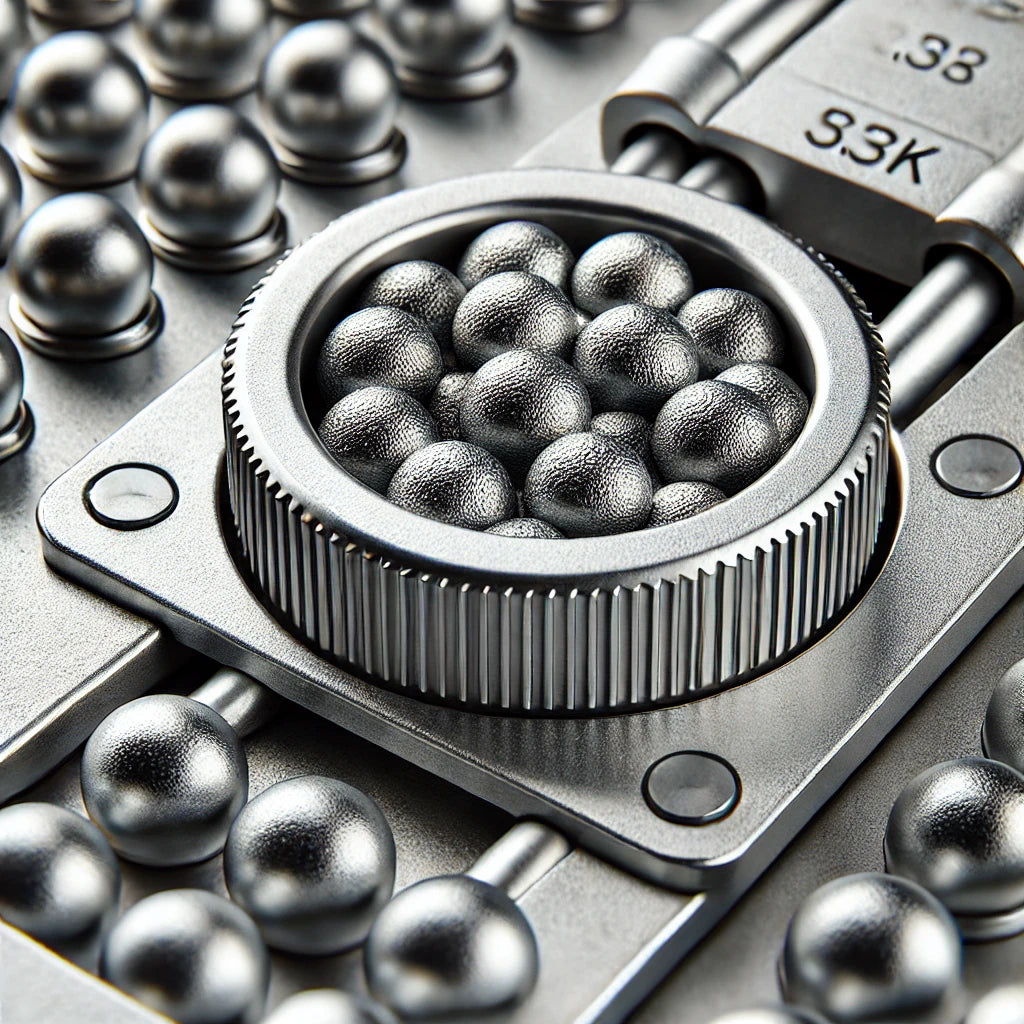 ESFERAS DE INOX TEXTURIZADAS PARA LACRE