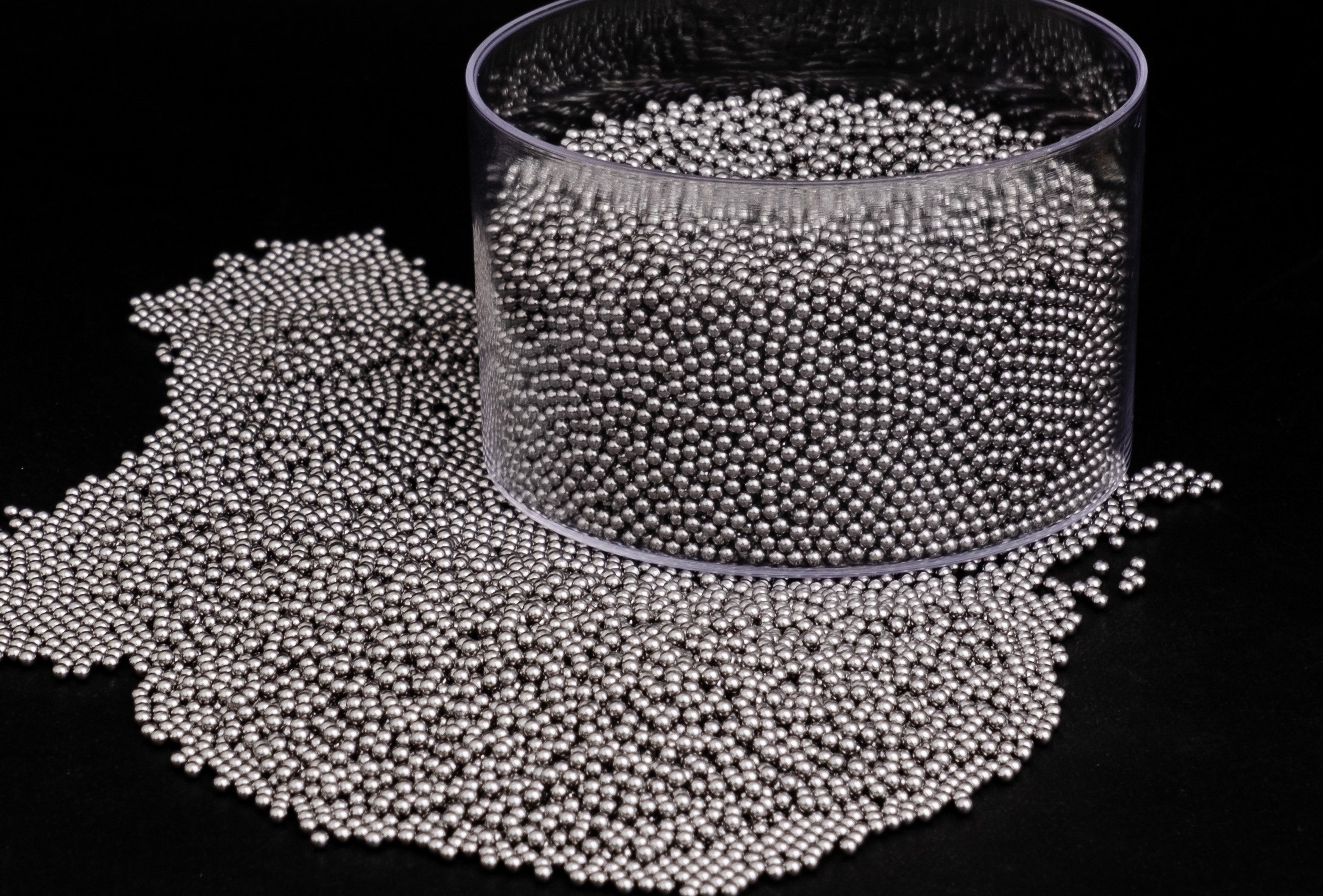 ESFERAS DE AÇO CARBONO TEXTURIZADAS PARA LACRE