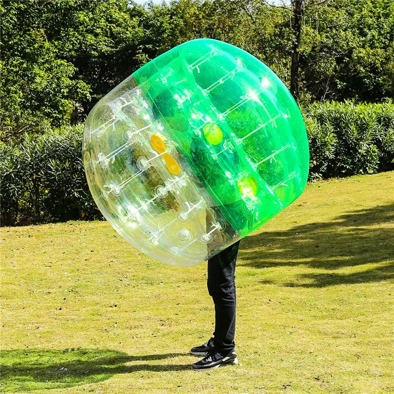 Bolas de futebol gigante  bolha de 1.5m para adultos, bola de sumô