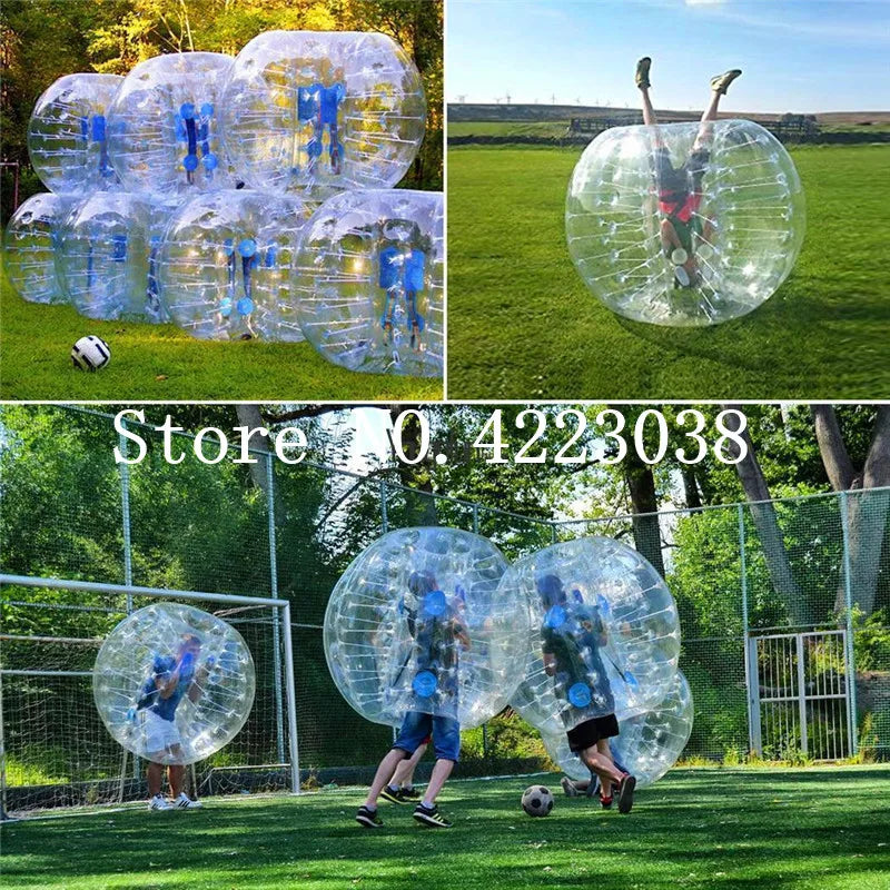 Bolas de futebol gigante  bolha de 1.5m para adultos, bola de sumô