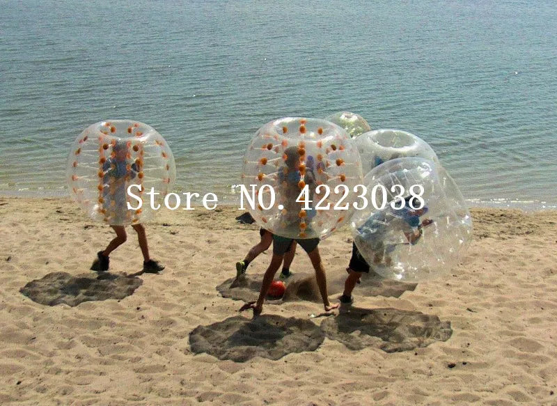 Bolas de futebol gigante  bolha de 1.5m para adultos, bola de sumô