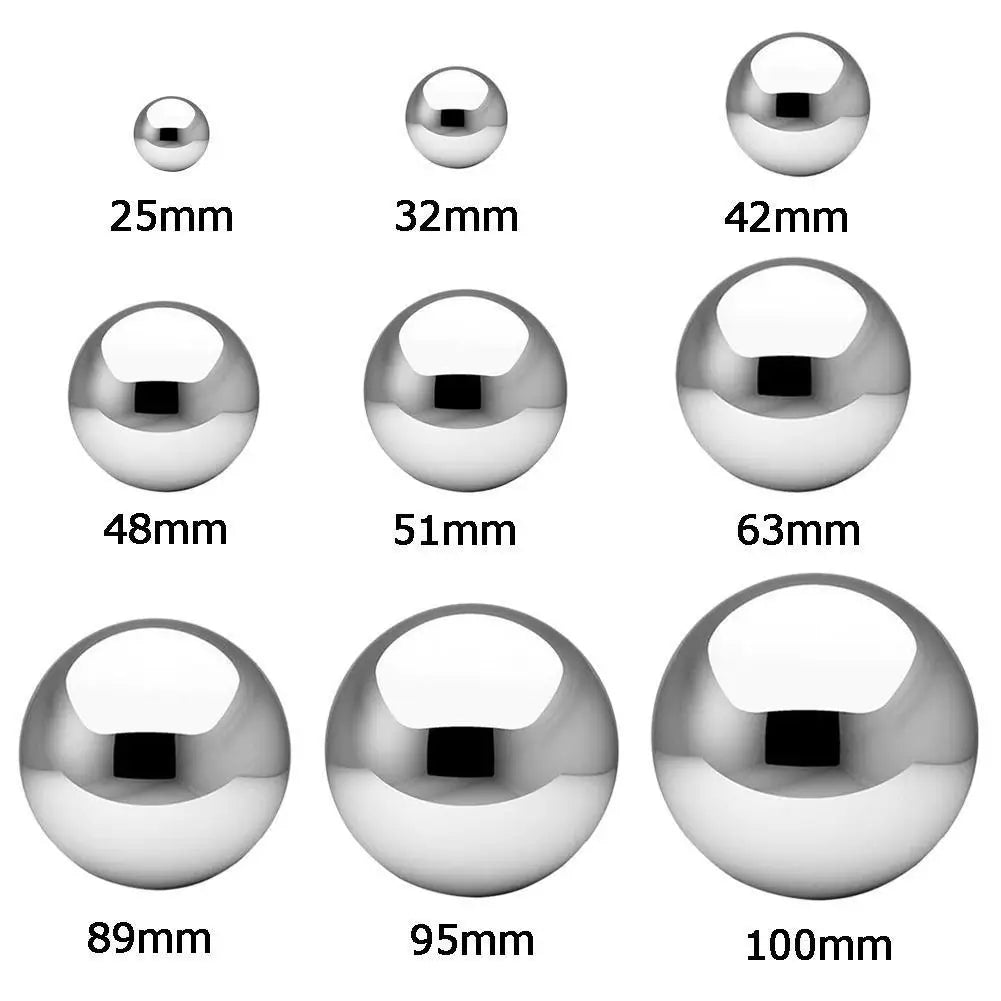Bola decoração alto brilho para jardins esfera 25mm  100mm