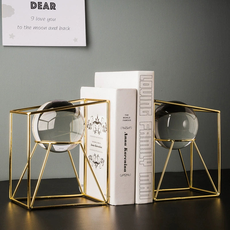 Bola de cristal geometria livro suporte livro