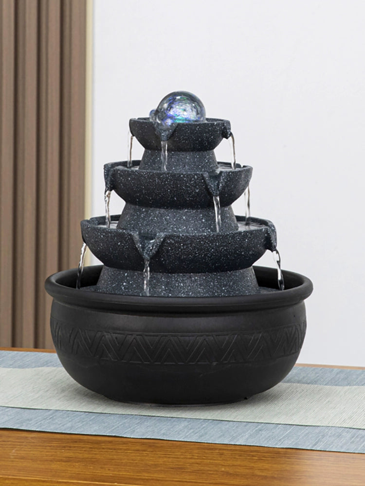 Esfera de decoração Sala de estar Fonte Fengshui